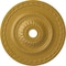 Ekena Millwork Sunflower Ceiling Medallion (Canopies up to 5 5/8"), 29 1/2"OD x 3 5/8"ID x 1 5/8"P, Iridescent Gold CM29SFIGS - alternate 1